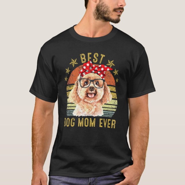 Camiseta Mejor Día de la Madre del Perro (Anverso)