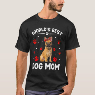 Camiseta Mejor Día de la Madre en el Bulldog Francés