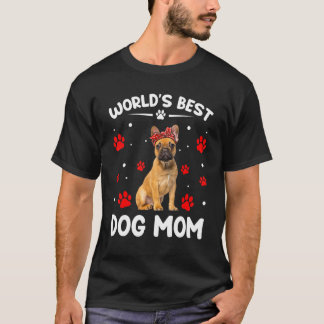 Camiseta Mejor Día de la Madre en el Bulldog Francés