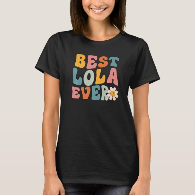 Camiseta Mejor Día de la Madre Lola De Mujeres Mamá (Anverso)