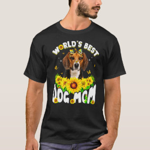 Camiseta Mejor Día de la Madre Perro Beagle del Mundo