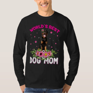 Camiseta Mejor Día de la Madre Perro Rottweiler