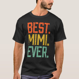 Camiseta Mejor Día De La Madre Vintage De Mimi