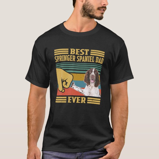 Camiseta Mejor Día de los Padres de Español Springer en Ing (Anverso)