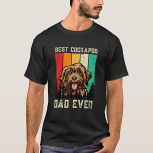 Camiseta Mejor Día del Padre de Cockapoo Vintage