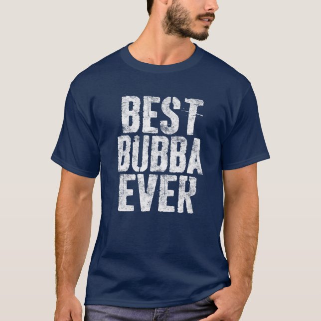 Camiseta Mejor Día del Padre en Bubba (Anverso)