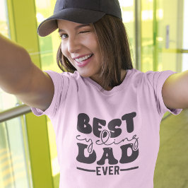 Camiseta Mejor Día del Padre en Ciclismo