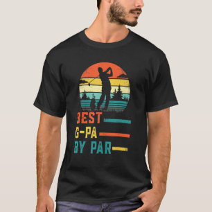Camiseta Mejor Día del Padre G Pa De Par Golf Para Abuelo P