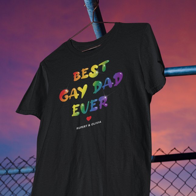 Camiseta Mejor Día del Padre Gay (Subido por el creador)