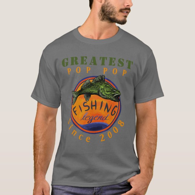 Camiseta Mejor Día del Padre Pop Pop (Anverso)
