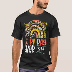 Camiseta Mejor Día Pi Ever Arcoiris 3 14 Pi Número Mat
