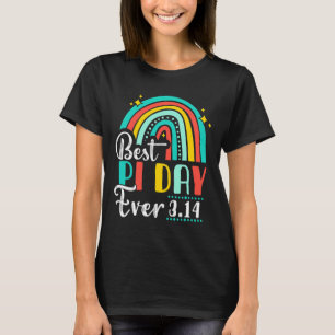 Camiseta Mejor Día Pi Regalos Matemáticos De Maestros Estud