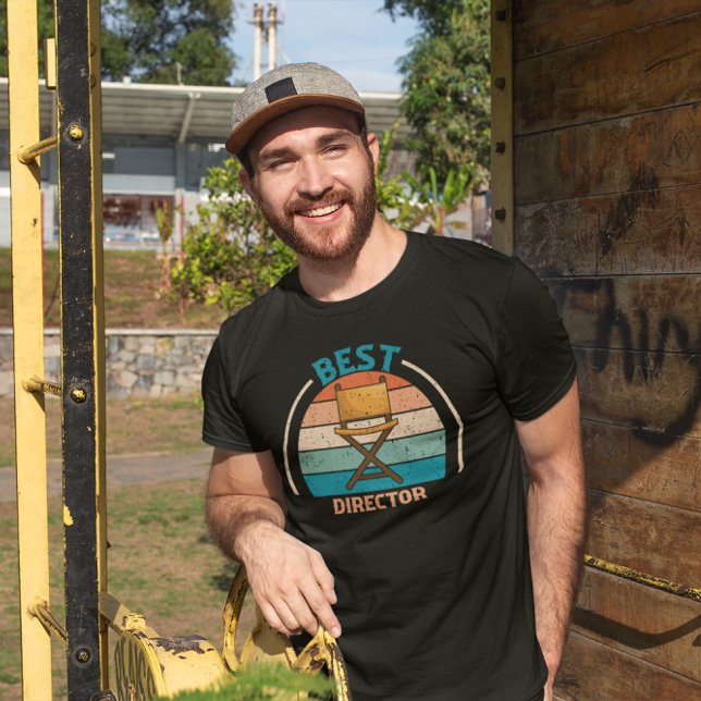 Camiseta Mejor Director - Cineasta Retro (Subido por el creador)