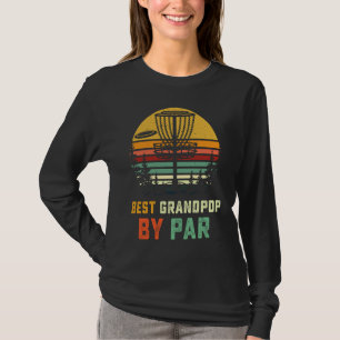 Camiseta Mejor Disc Golf de Abuelo Discos de Golf de Abuelo