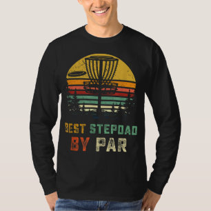 Camiseta Mejor disco: Stepdad Gift Step Dad Golfing Frisb