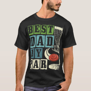 Camiseta Mejor disco volador de disco divertido Par Dad By