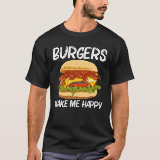 Camiseta Mejor Diseño De Burger Para Hombres Mujeres Hambur