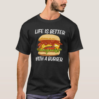 Camiseta Mejor Diseño De Burger Para Hombres Mujeres Hambur