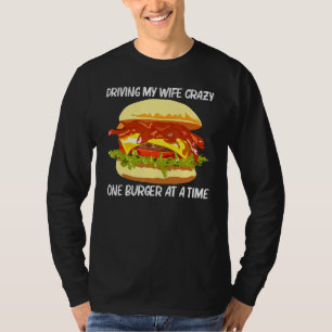 Camiseta Mejor Diseño De Burger Para Hombres Sandwich De Ha