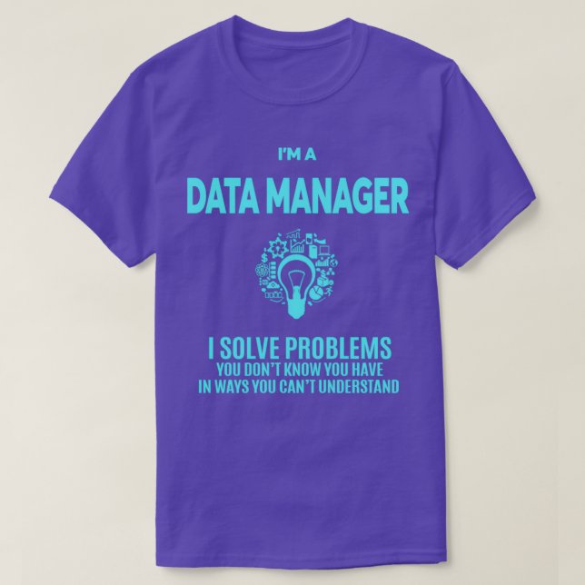 CAMISETA MEJOR DISEÑO DE DATA MANAGER 2017 (Diseño del anverso)