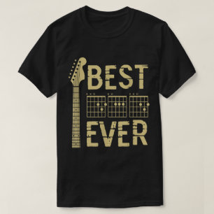 Camiseta Mejor diseño de guitarrista de todos los tiempos