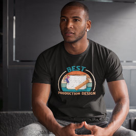 Camiseta Mejor diseño de producción - Retro