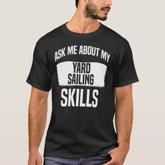 Camiseta Mejor Diseño De Vela De Yard (Anverso)