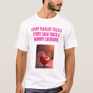 Camiseta Mejor diseño del amante de la música mundial