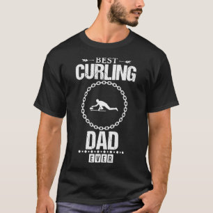 Camiseta Mejor Diseño Gracioso De Curling Para Regalo 1
