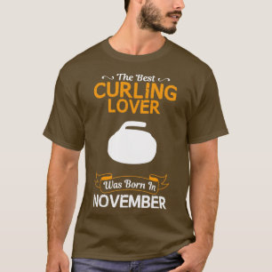 Camiseta Mejor Diseño Gracioso Para Regalo De Curling Para