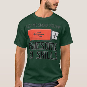 Camiseta Mejor DJ diciendo disco asombroso Jockey USB Stick