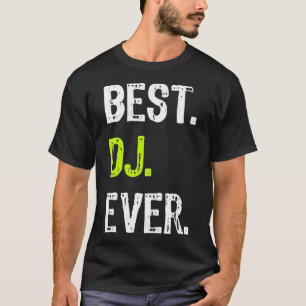 Camiseta Mejor DJ fiesta amante de la música Premium