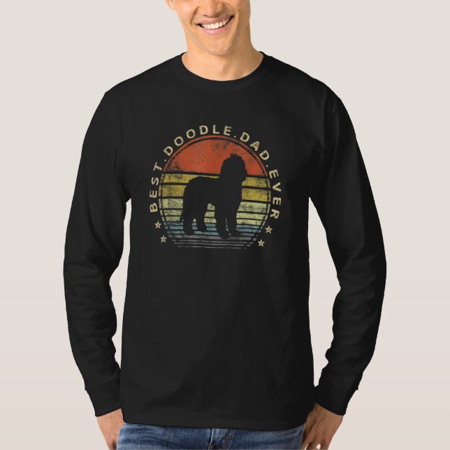 Camiseta Mejor Doodle Dad Dog Owner Labradoodle Goldendoodl (Anverso)