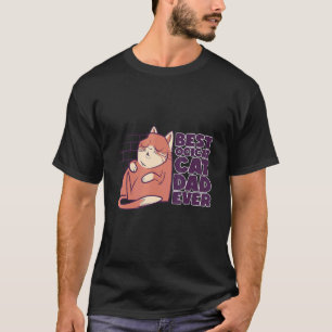 Camiseta Mejor dueño de gato Ocicat papá de gato amante Oci