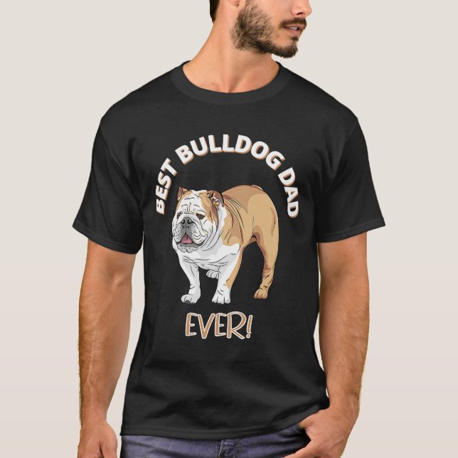 Camiseta Mejor Dueño De Perro De Bulldog (Anverso)