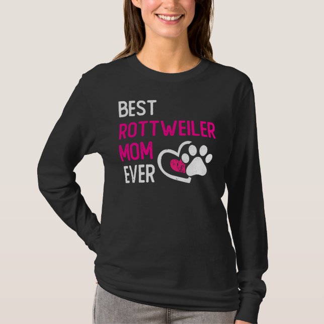 Camiseta Mejor Dueño De Perro De Rottweiler (Anverso)