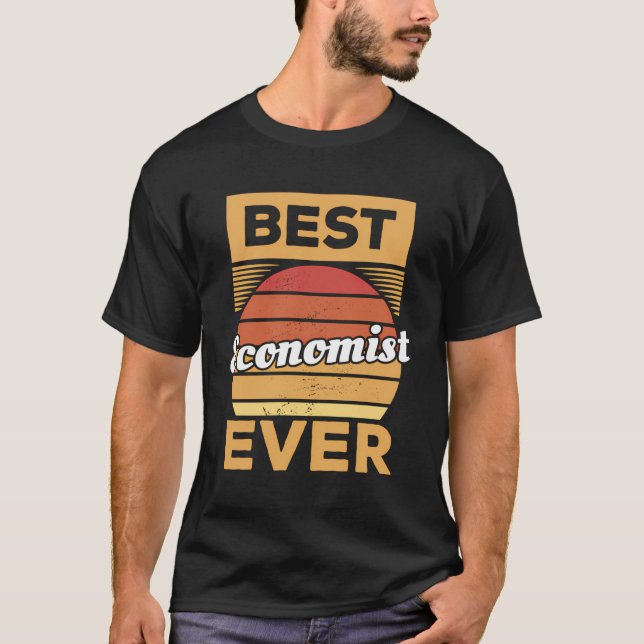Camiseta Mejor Economista de la Historia Económico (Anverso)