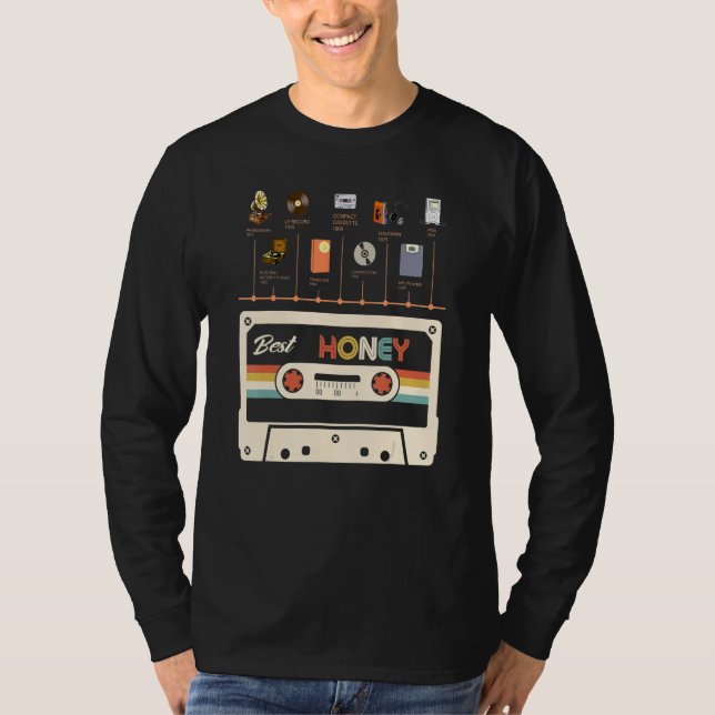 Camiseta Mejor edición de Honey Limited Cassette Mother Day (Anverso)
