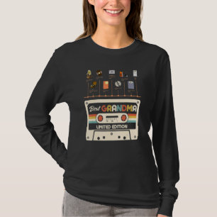 Camiseta Mejor edición limitada de la abuela Cassette Mothe