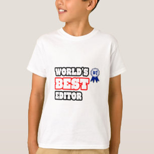 Camiseta Mejor Editor del Mundo