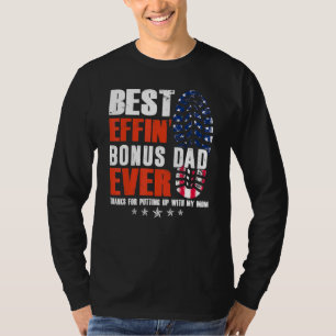 Camiseta Mejor Effin Bonus Dad Gracias Por Poner Wi-Fi