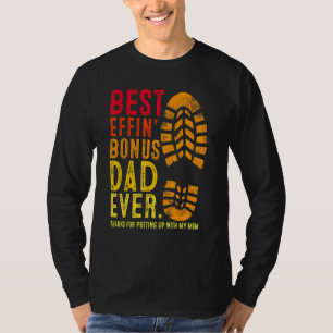 Camiseta Mejor Effin Bonus Dad Gracias Por Poner Wi-Fi