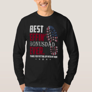 Camiseta Mejor Efin Bonus Dad Gracias Por Poner Con M