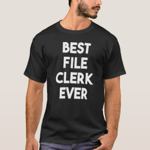 Camiseta Mejor empleado de archivos de la historia