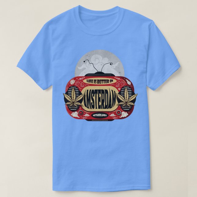 Camiseta Mejor en Amsterdam (Diseño del anverso)