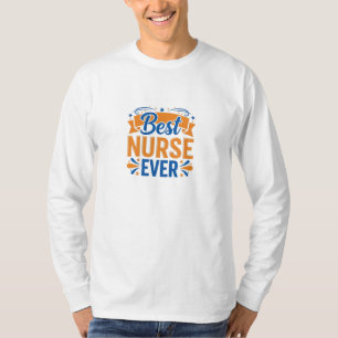 Camiseta Mejor Enfermera de Todos los Tiempos - Celebración