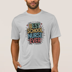 Camiseta Mejor Enfermero Escolar de la Historia