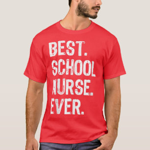 Camiseta Mejor Enfermero Escolar, Navidades de regalos dive