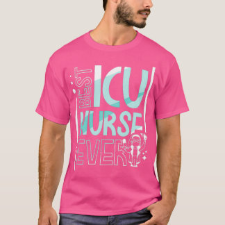 Camiseta Mejor Enfermero Icu Enfermería del Hospital ICE