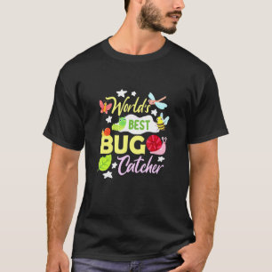 Camiseta Mejor Entomólogo de Insectos de Catcher Bug Worlds